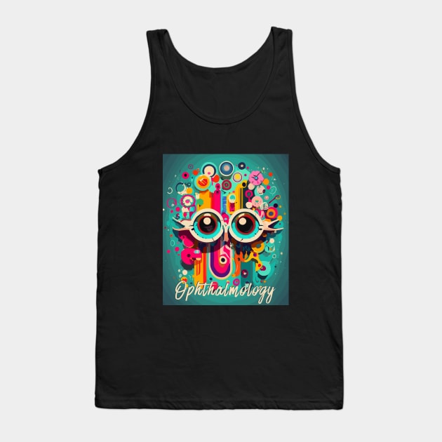 Ophthalmology Art Brafdesign Tank Top by Brafdesign